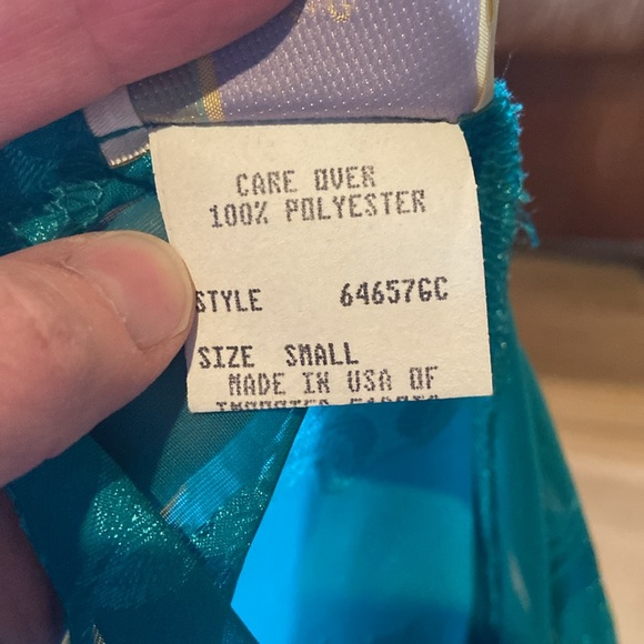 Vintage Sexy Summer Lingerie Negligee Nightie Nightgown Sheer Floral Slip Dress - Picture 10 of 10